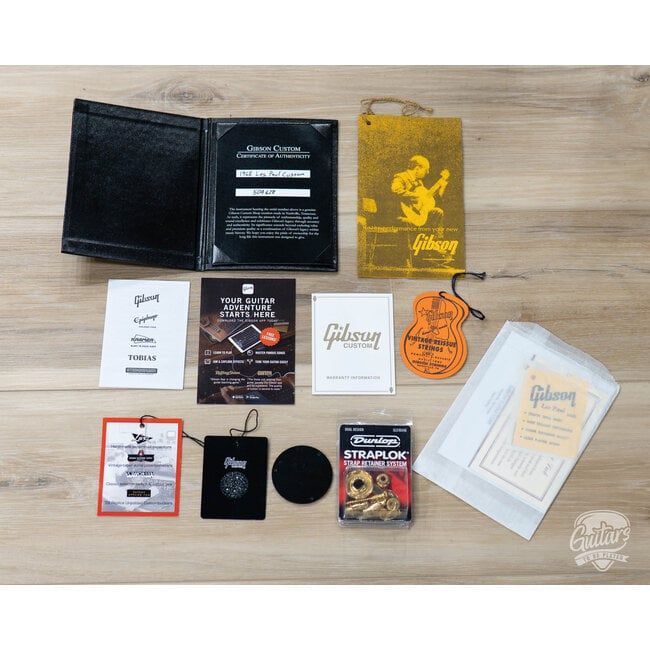 2025 Gibson Custom Shop Les Paul Custom '68 Reissue – Ebony