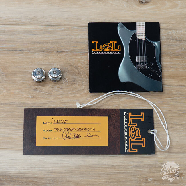 2017 LsL Instruments Custom Aged T-Bone w/ Case - Lake Placid Blue