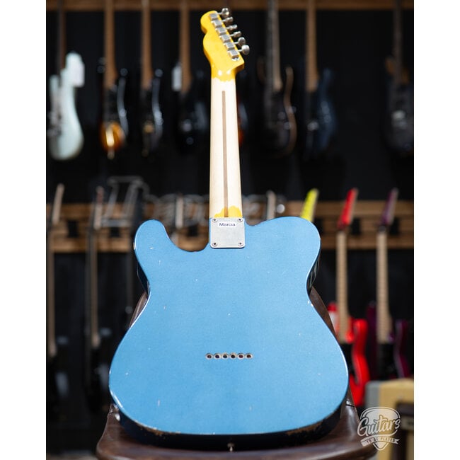 Used LsL Instruments Custom Aged T-Bone w/ Case - Lake Placid Blue