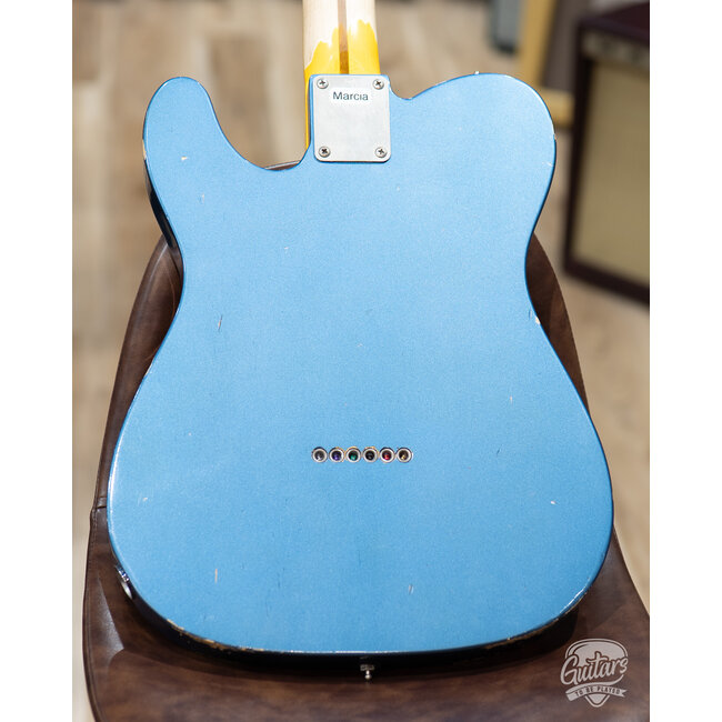 2017 LsL Instruments Custom Aged T-Bone w/ Case - Lake Placid Blue