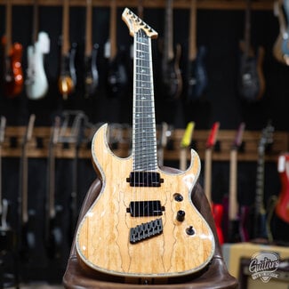 Used Used BC Rich Prophecy Shredzilla Archtop Fanned Fret w/ Bag – Natural