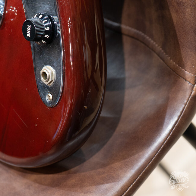 1978 Fender Mustang Rosewood Fretboard Guitar w/ OHSC – Walnut (Mocha)