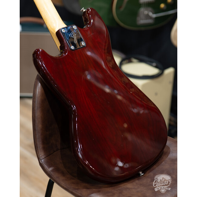 1978 Fender Mustang Rosewood Fretboard Guitar w/ OHSC – Walnut (Mocha)