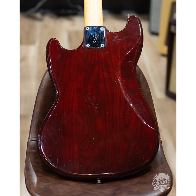 1978 Fender Mustang Rosewood Fretboard Guitar w/ OHSC – Walnut (Mocha)