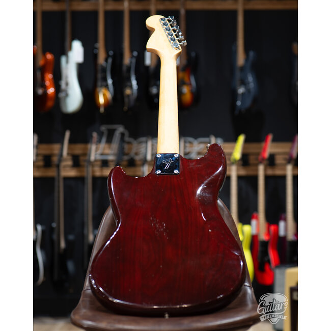 1978 Fender Mustang Rosewood Fretboard Guitar w/ OHSC – Walnut (Mocha)