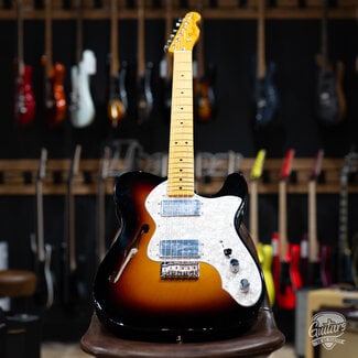 Used 2023 Fender American Vintage II 1972 Telecaster Thinline w/ Case – 3-Color Sunburst