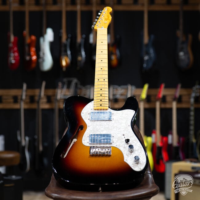 2023 Fender American Vintage II 1972 Telecaster Thinline w/ Case – 3-Color Sunburst