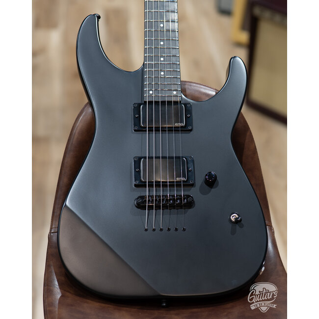 ESP E-II JL-1 Jeff Ling Signature M-II NT Guitar w/ Case – Black Satin (B-stock)