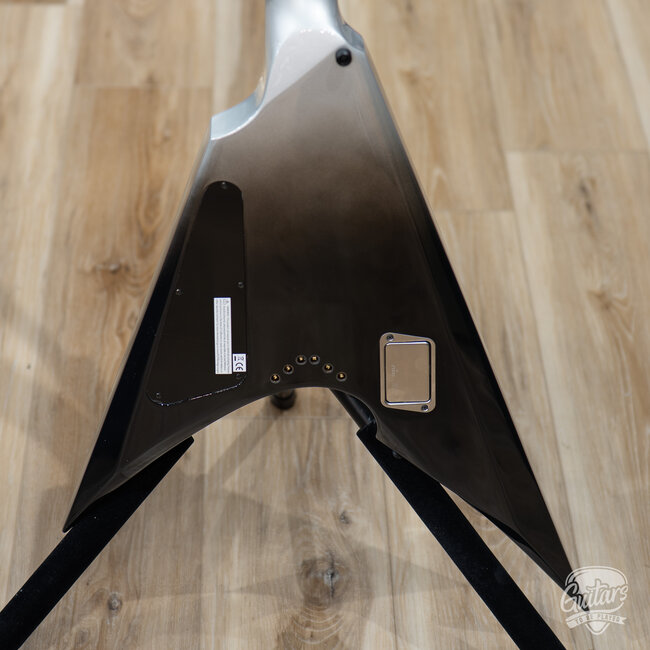 ESP E-II Arrow NT EMG Electric Guitar w/ Case – Black Silver Fade (B-stock)