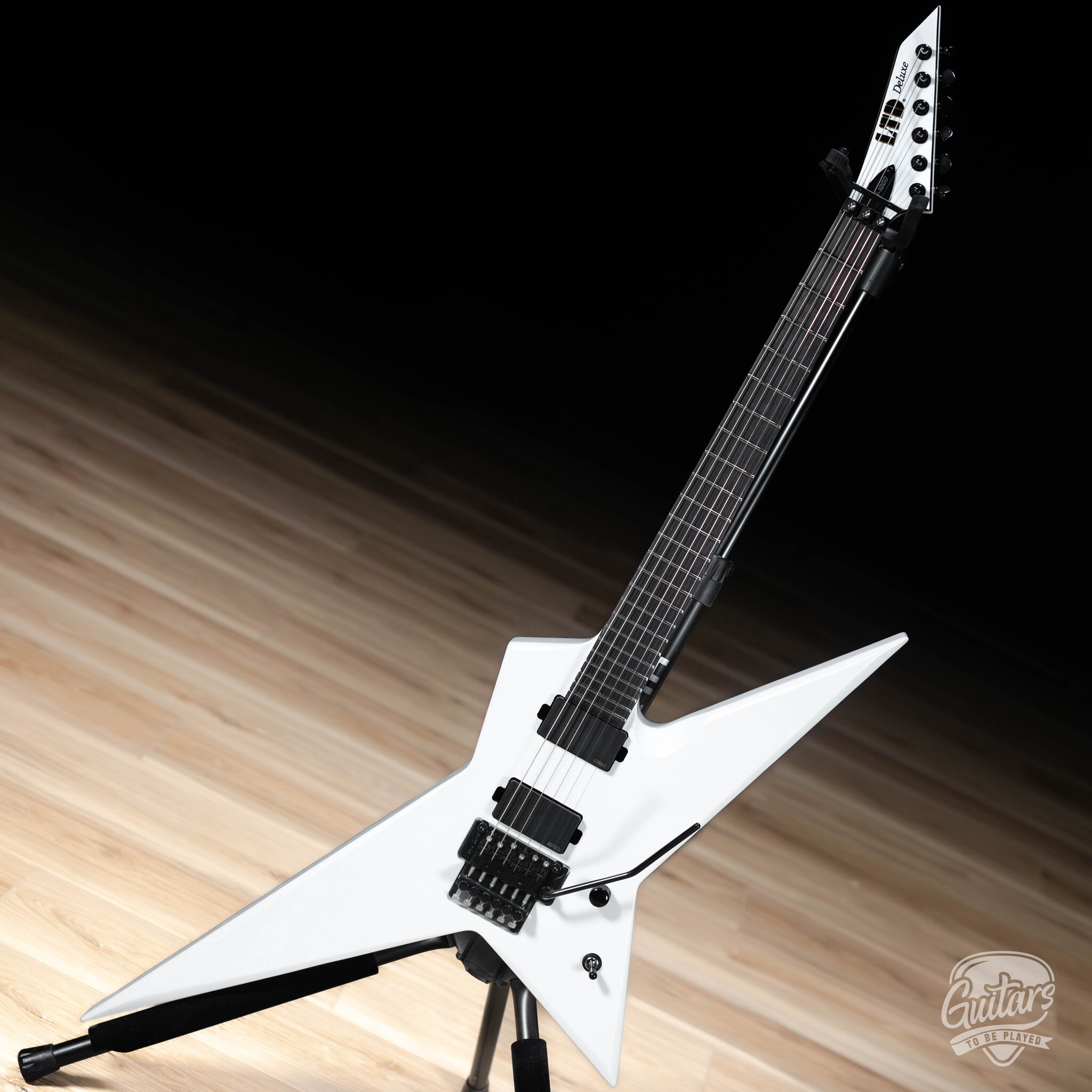 ESP LTD RS-1000 Random Star EMG Floyd Rose Guitar – Pearl White