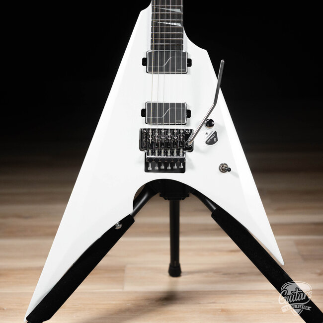 ESP LTD Arrow-1000 Fishman Fluence Floyd Rose Guitar – Pearl White