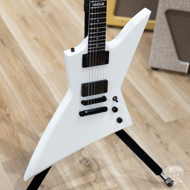 ESP E-II EX NT Electric Guitar w/ Case – Snow White (B-stock)