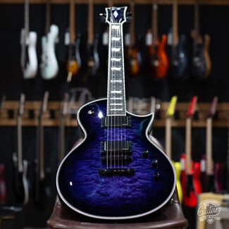 ESP Guitars ESP E-II Eclipse EMG Electric Guitar w/ Case – Reindeer Blue (B-stock)