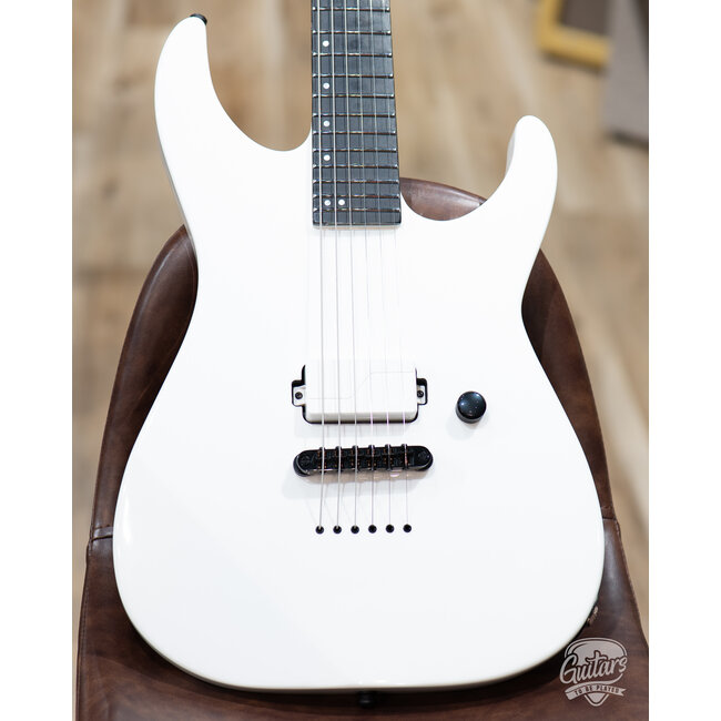 ESP E-II M-I NT Neck Thru Fishman Guitar w/ Case – Snow White (B-stock)