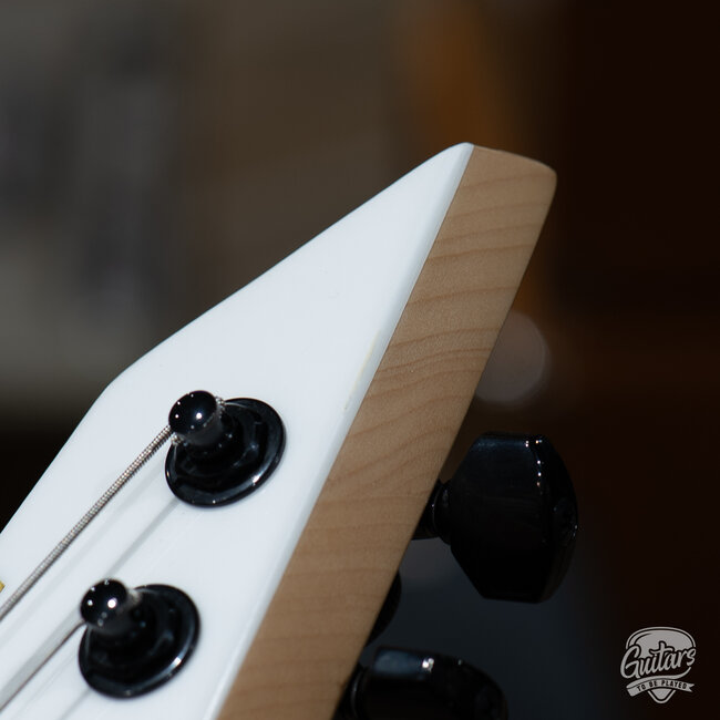 ESP E-II M-I NT Neck Thru Fishman Guitar w/ Case – Snow White (B-stock)