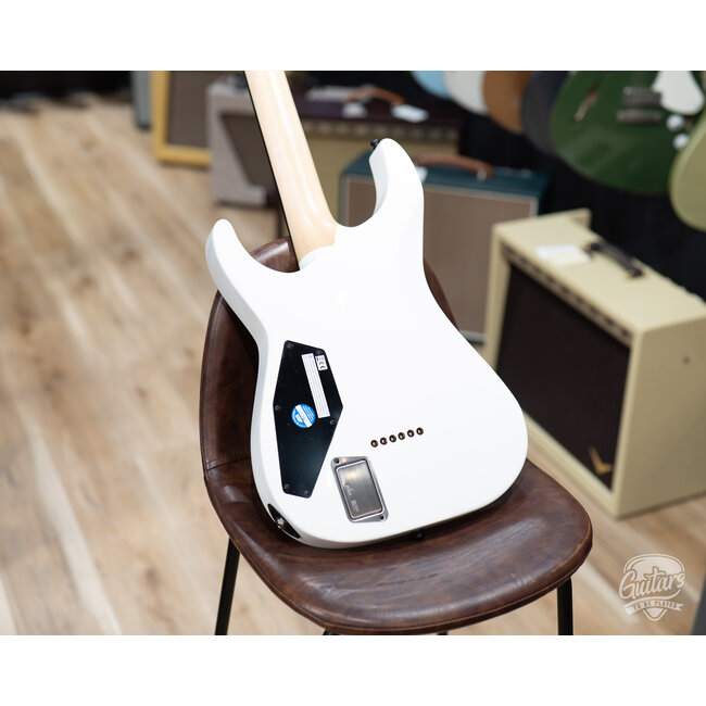 ESP E-II M-I NT Neck Thru Fishman Guitar w/ Case – Snow White (B-stock)