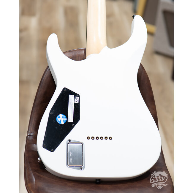 ESP E-II M-I NT Neck Thru Fishman Guitar w/ Case – Snow White (B-stock)