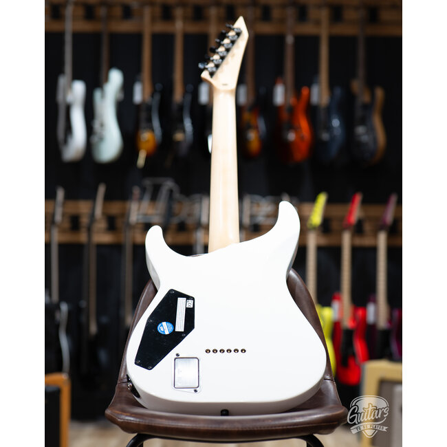 ESP E-II M-I NT Neck Thru Fishman Guitar w/ Case – Snow White (B-stock)