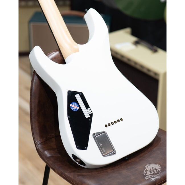 ESP E-II M-I NT Neck Thru Fishman Guitar w/ Case – Snow White (B-stock)