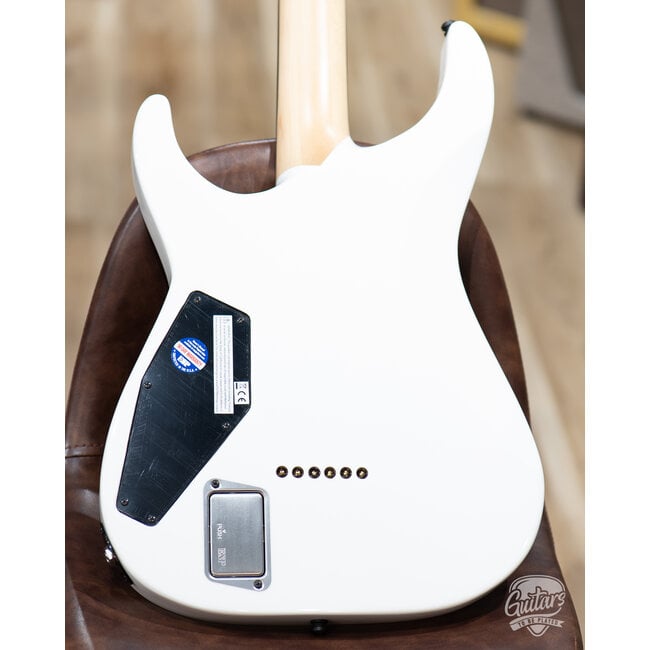 ESP E-II M-I NT Neck Thru Fishman Guitar w/ Case – Snow White (B-stock)