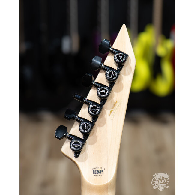 ESP E-II M-I NT Neck Thru Fishman Guitar w/ Case – Snow White (B-stock)