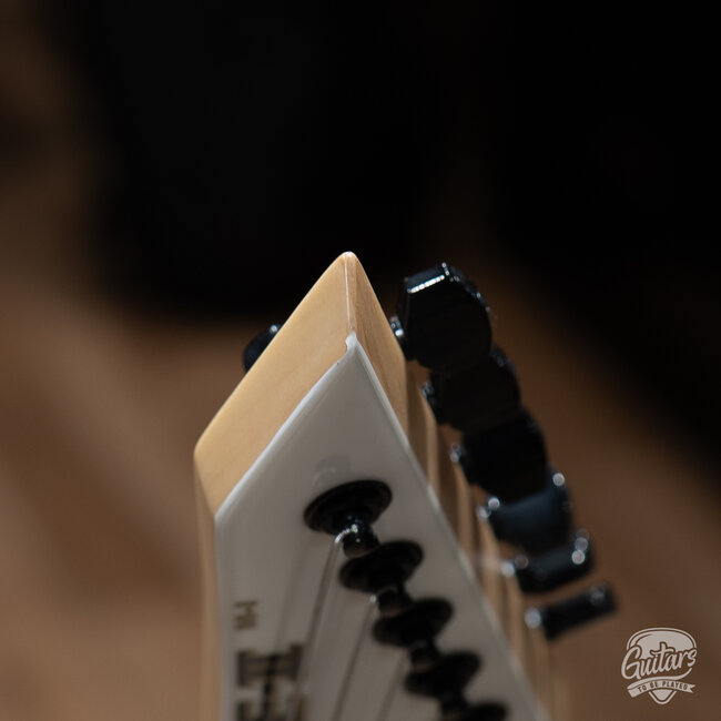 ESP E-II M-I NT Neck Thru Fishman Guitar w/ Case – Snow White (B-stock)