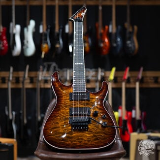 ESP Guitars ESP E-II Horizon FR-II Floyd Rose Guitar w/ Case – Tiger Eye Sunburst (B-stock)