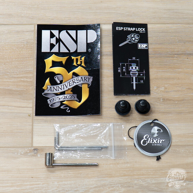 ESP E-II Horizon FR-II Floyd Rose Guitar w/ Case – Tiger Eye Sunburst (B-stock)