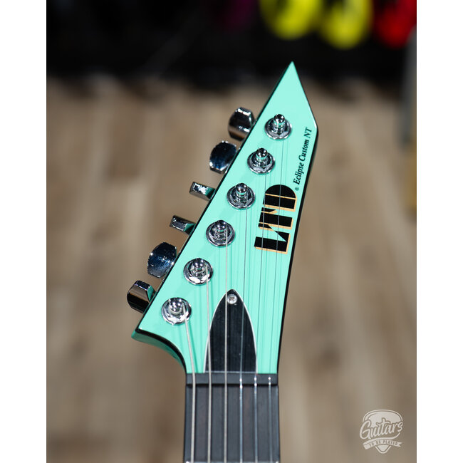 Used ESP LTD Eclipse '87 NT Electric Guitar – Turquoise
