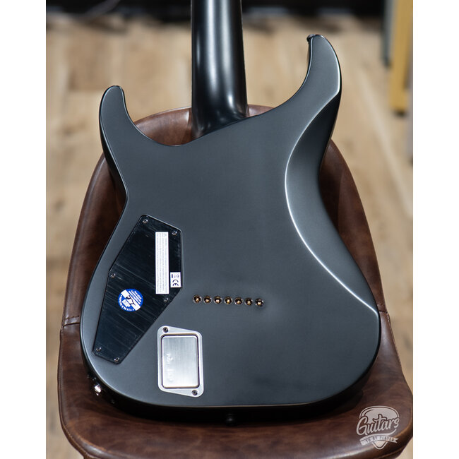 ESP E-II Horizon NT-7B Hipshot 7-String Baritone w/ Case – Black Satin (B-stock)