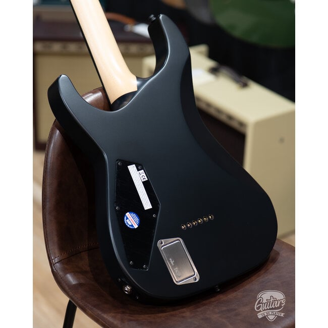 ESP E-II M-I NT Neck Thru EMG Guitar w/ Case – Black Satin (B-Stock)
