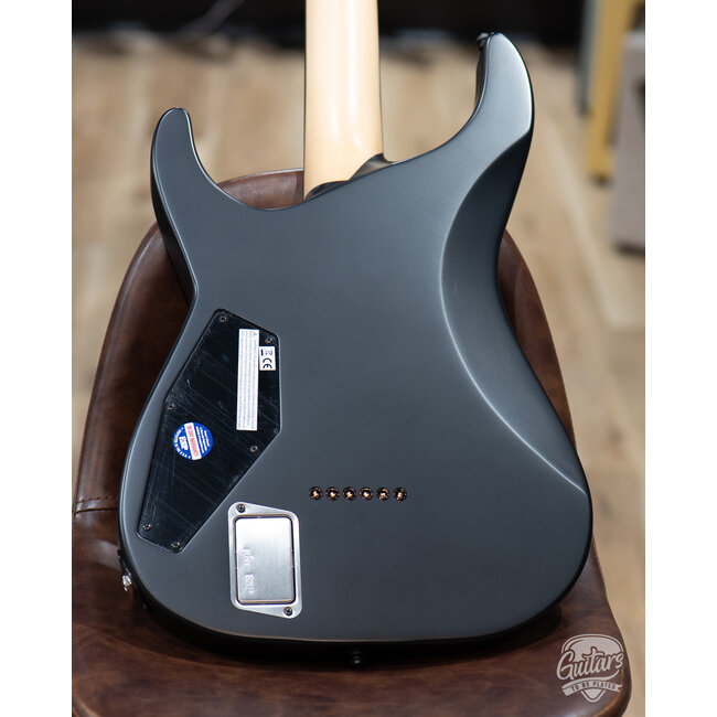 ESP E-II M-I NT Neck Thru EMG Guitar w/ Case – Black Satin (B-Stock)