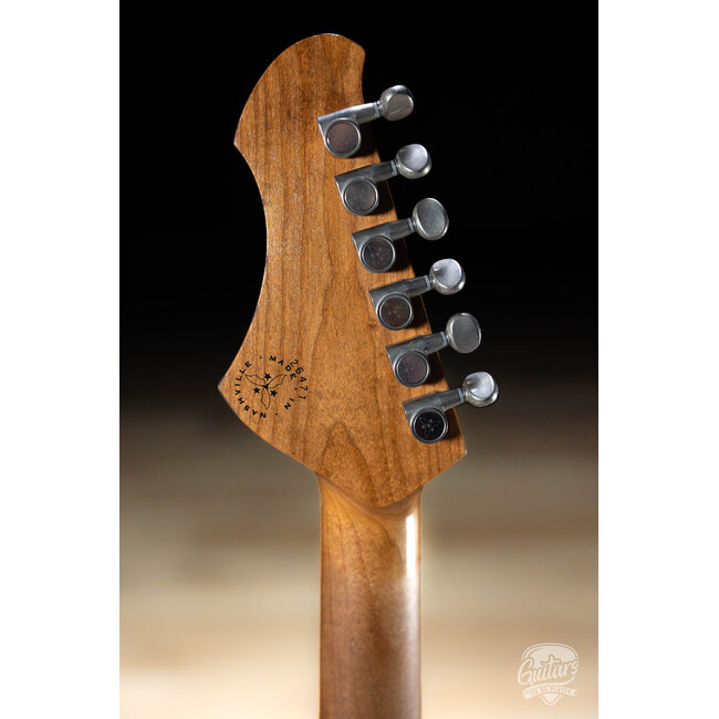 Novo Custom Miris H2 Ebony FB & 24.75" Scale w/ Fralin Pure PAF's – Gold Top