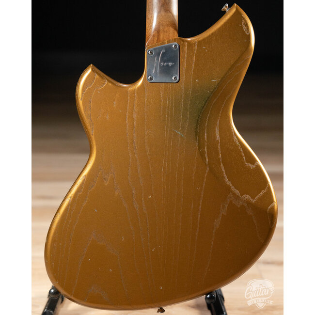 Novo Custom Miris H2 Ebony FB & 24.75" Scale w/ Fralin Pure PAF's – Gold Top