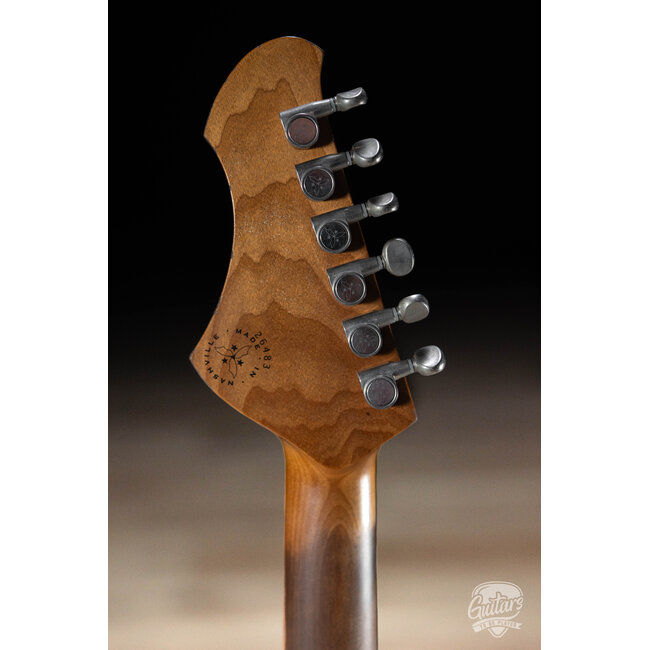 Novo Custom Miris J Semi-Hollow w/ Lollar Firebirds – Charcoal Frost