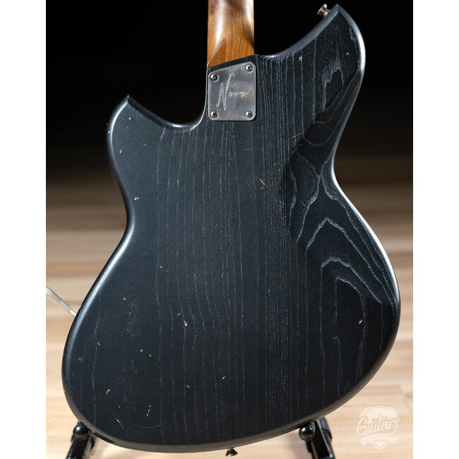 Novo Custom Miris J Semi-Hollow w/ Lollar Firebirds – Charcoal Frost