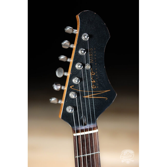 Novo Custom Miris J Semi-Hollow w/ Lollar Firebirds – Charcoal Frost