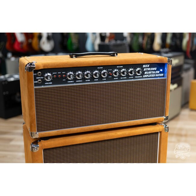 Amplified Nation Six String Sustain 50W Head & 212 Cab – Golden Brown Suede