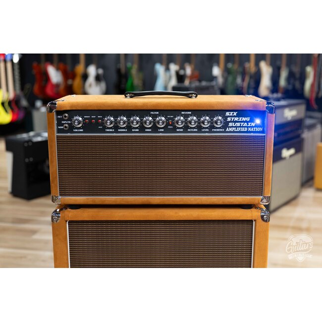 Amplified Nation Six String Sustain 50W Head & 212 Cab – Golden Brown Suede