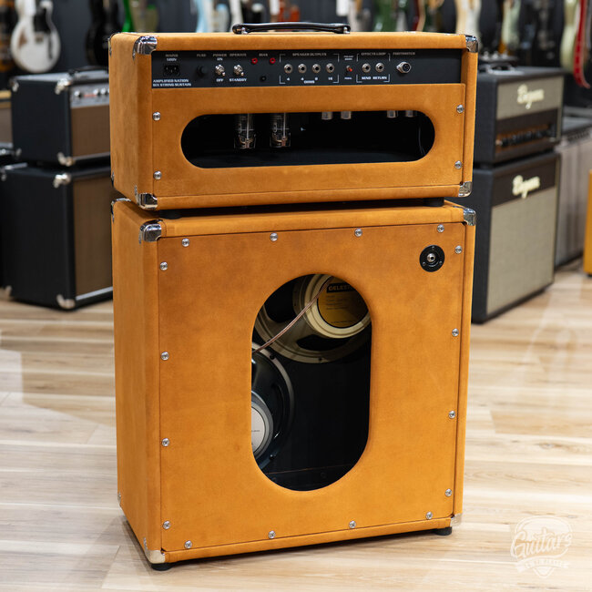 Amplified Nation Six String Sustain 50W Head & 212 Cab – Golden Brown Suede