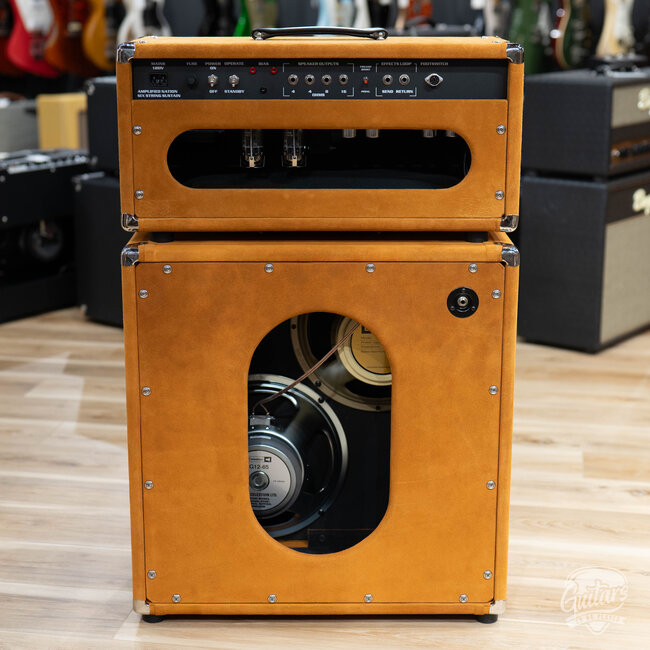 Amplified Nation Six String Sustain 50W Head & 212 Cab – Golden Brown Suede
