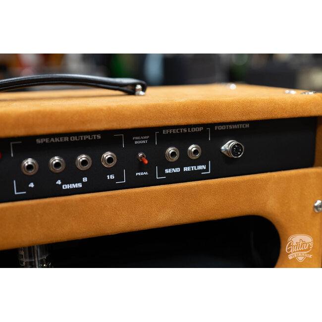 Amplified Nation Six String Sustain 50W Head & 112 Cab – Golden Brown Suede