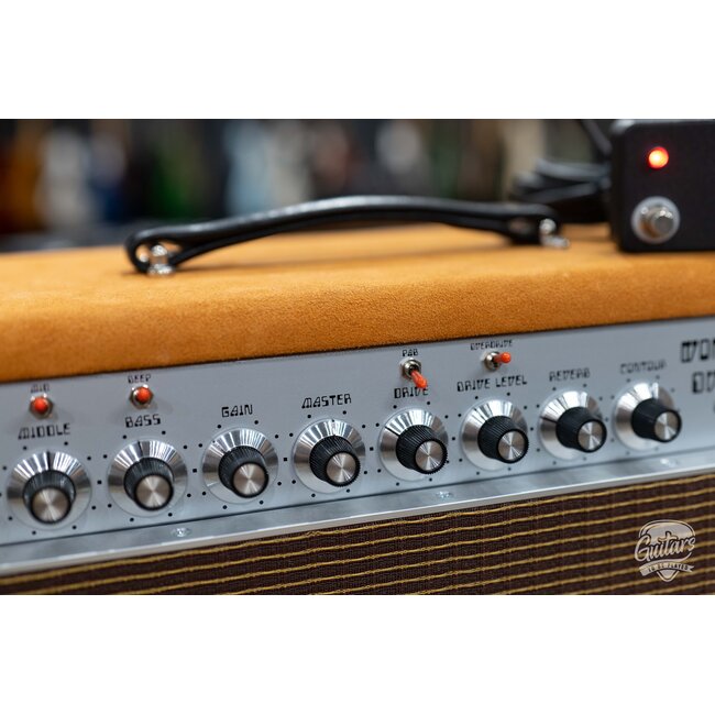 Amplified Nation Wonderland Overdrive V2 50W Head w/ Skyliner Pre – Golden Brown