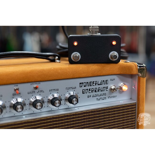 Amplified Nation Wonderland Overdrive V2 50W Head w/ Skyliner Pre – Golden Brown