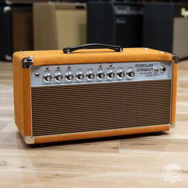 Amplified Nation Wonderland Overdrive V2 50W Head w/ Skyliner Pre – Golden Brown
