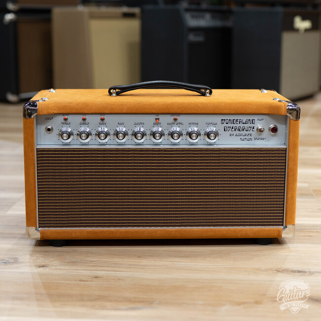 Amplified Nation Wonderland Overdrive V2 50W Head w/ Skyliner Pre – Golden Brown