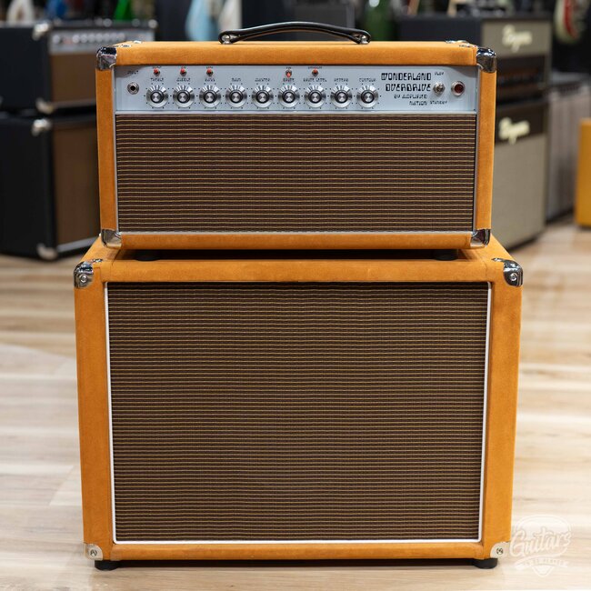 Amplified Nation Wonderland Overdrive 50W Skyliner Head & 112 Cab – Golden Brown