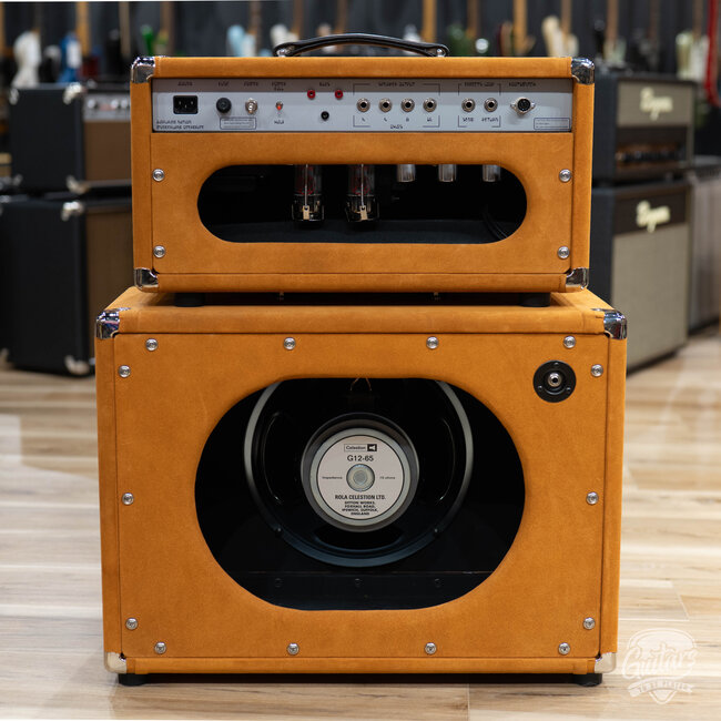 Amplified Nation Wonderland Overdrive 50W Skyliner Head & 112 Cab – Golden Brown