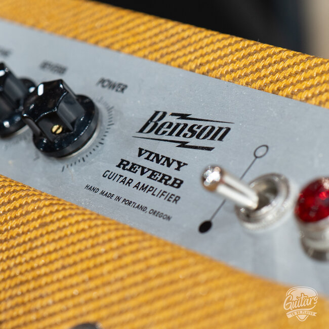 Used Benson Vinny Reverb Combo Amp – Tweed