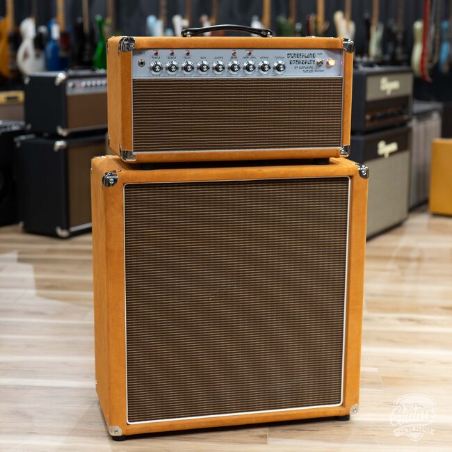 Amplified Nation Wonderland Overdrive 50W Skyliner Head & 212 Cab – Golden Brown